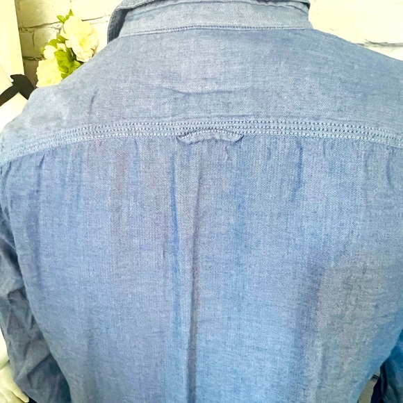 American Rag Dress Shirt Denim - Picture 7 of 7